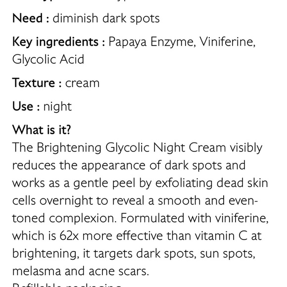 Caudalie Vinoperfect Glycolic Night Cream - Picture 10 of 12